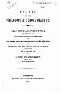 Das tier in der philosophie Schopenhauer's