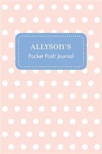 Allyson's Pocket Posh Journal, Polka Dot
