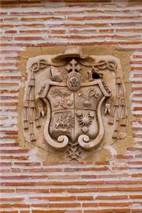Coat of Arms Carved in Stone in Belorado Spain Journal