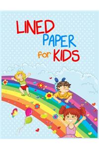 Lined Paper For Kids