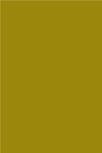 Journal Dark Yellow Color Simple Plain Yellow
