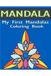 My First Mandalas Coloring Book