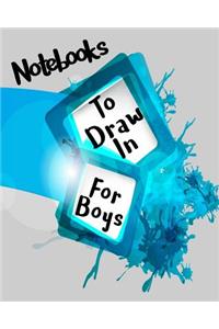 Notebooks To Draw In For Boys