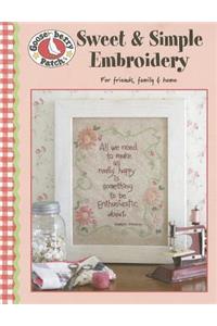 Gooseberry Patch Sweet & Simple Embroidery