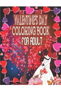 Valentine's Day Coloring Book for Adult: A Fun Valentine's Day Coloring Book of Hearts (VOL-1)