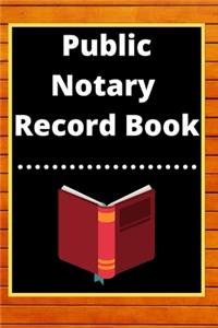 Public Notary Record Book