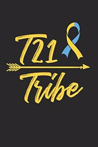 T21 Tribe Notebook - Down Syndrome Awareness Journal Planner Kids