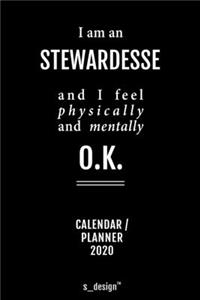 Calendar 2020 for Stewardesses / Stewardess