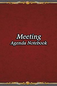 Meeting Agenda Notebook