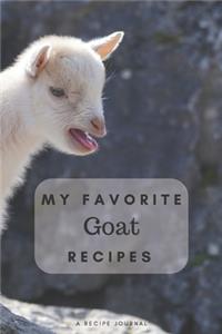 My favorite goat recipes