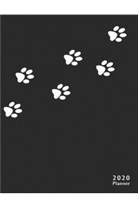 2020 PLANNER Naughty Cat Footprint