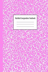 Marbled Composition Notebook