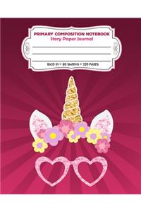 Primary Composition Notebook Story Paper Journal