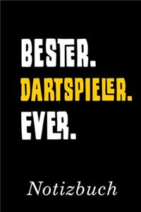 Bester Dartspieler Ever Notizbuch