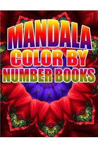 Mandala Color by Number Books