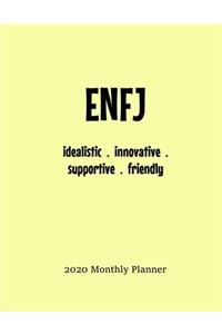 ENFJ Monthly Planner