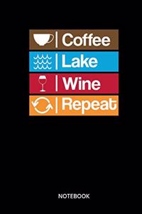 Coffee Lake Wine Repeat Notebok