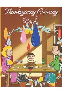 Thanksgiving Coloring Book