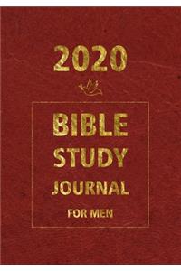 Bible Study Journal 2020 for men