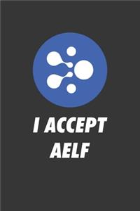 I Accept Aelf Notebook