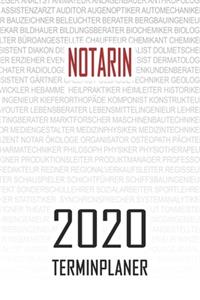 Notarin - 2020 Terminplaner