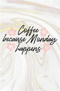 Coffee Because Monday Happens