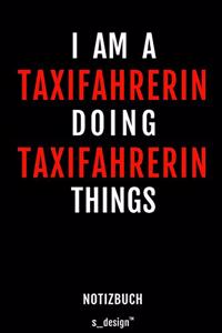 Notizbuch für Taxifahrer / Taxifahrerin