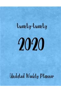 twenty-twenty 2020