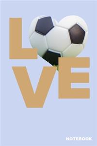 I love Soccer Notebook