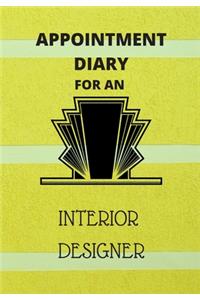 Appointment Diary for an Interior Designer