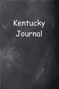 Kentucky Journal Chalkboard Design