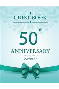 Guest Book Wedding Anniversary 50th