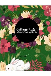 College Ruled Composition Book
