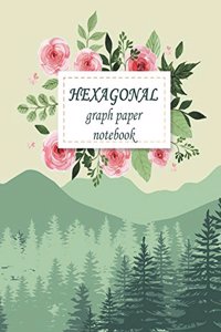 Hexagonal graph paper notebook