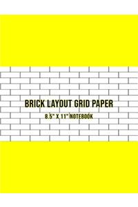 Brick Layout Grid Paper