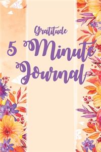 Gratitude 5 Minute Journal