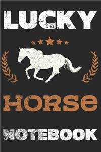 Lucky Horse Notebook