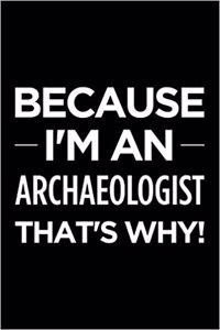 Because I'm an Archaeologist That's Why