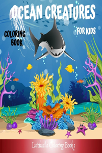 Ocean Creatures Coloring Book for Kids