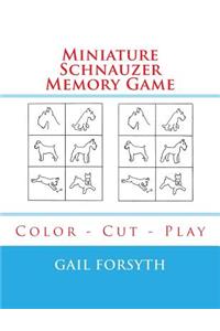 Miniature Schnauzer Memory Game