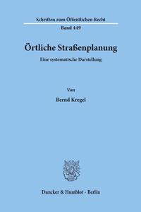 Ortliche Strassenplanung