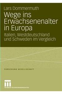 Wege ins Erwachsenenalter in Europa