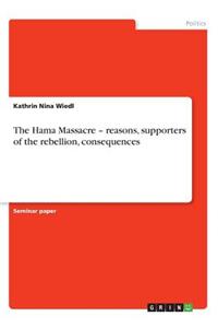 Hama Massacre - reasons, supporters of the rebellion, consequences