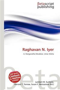 Raghavan N. Iyer