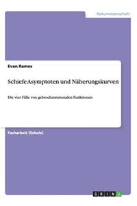 Schiefe Asymptoten und Näherungskurven: Die vier Fälle von gebrochenrationalen Funktionen