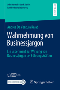 Wahrnehmung Von Businessjargon