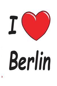I Love Berlin - Notebook/Notizbuch