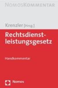 Rechtsdienstleistungsgesetz: Handkommentar