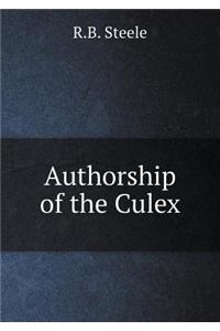 Authorship of the Culex
