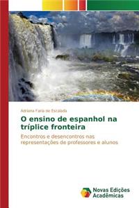 O ensino de espanhol na tríplice fronteira